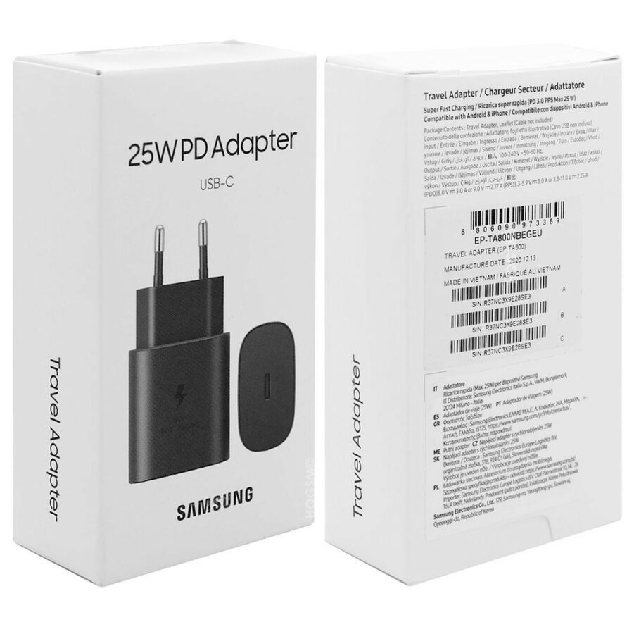 Travel Adapter W Chargeur Samsung Original Zaara Store