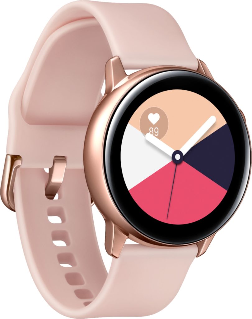 samsung watch active rose