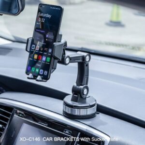 Support de Téléphone XO - C146 pour Voiture à Rotation 360°