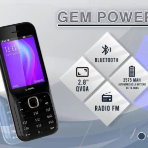 Téléphone Portable LAVA GEM POWER