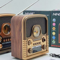 Haut Parleur ET Radio FM NS-7211BT 5W Bois – Image 3