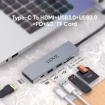 Hub VIDVIE HUB03 (adaptateur USB-C 6-en-1)