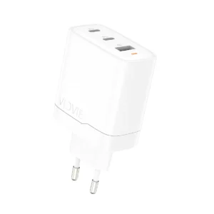 VIDVIE PD FAST CHARGER 66W TYPE-C1 + TYPE-C2 18W USB PLE266