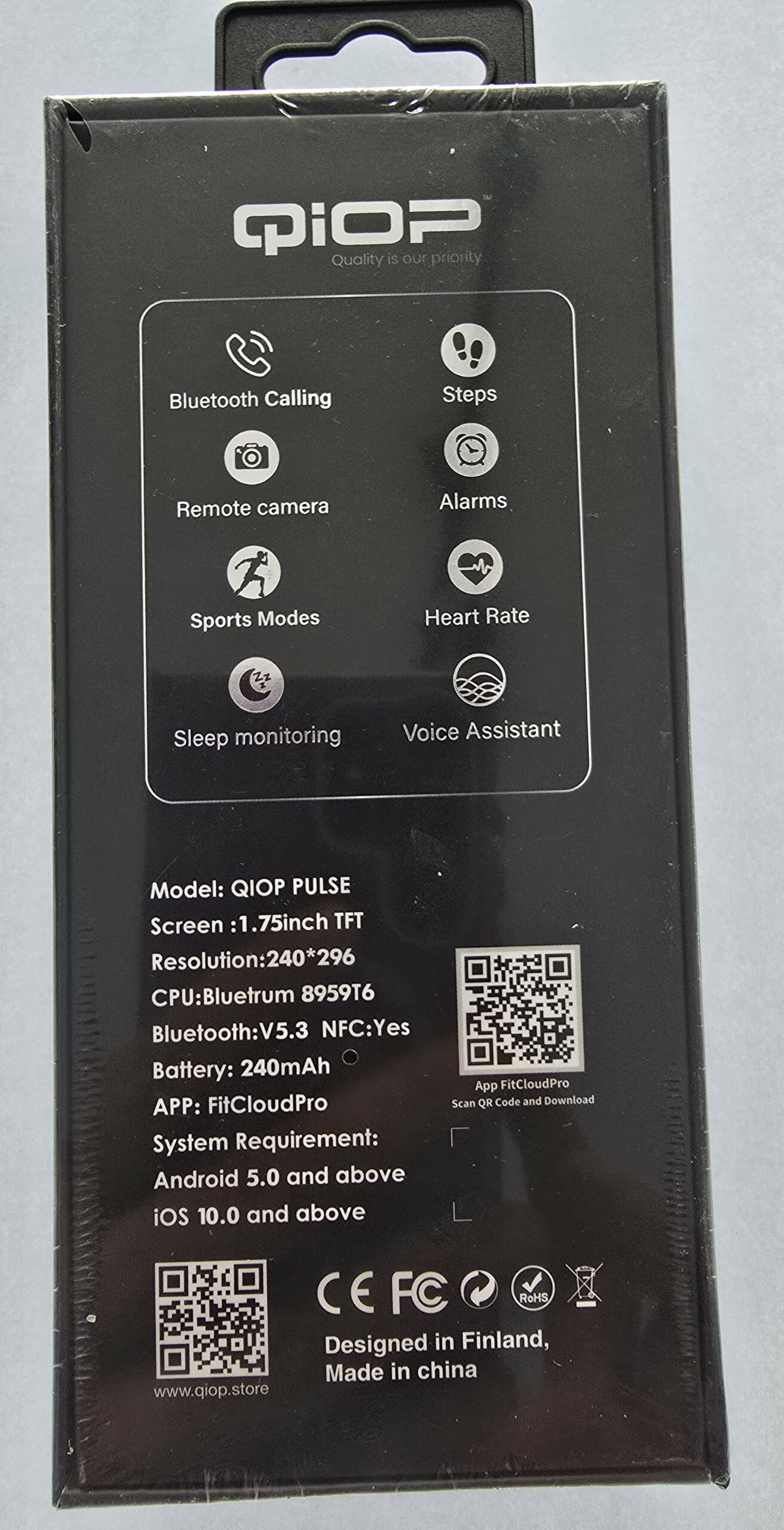 SMART WATCH QIOP PULSE – Image 2