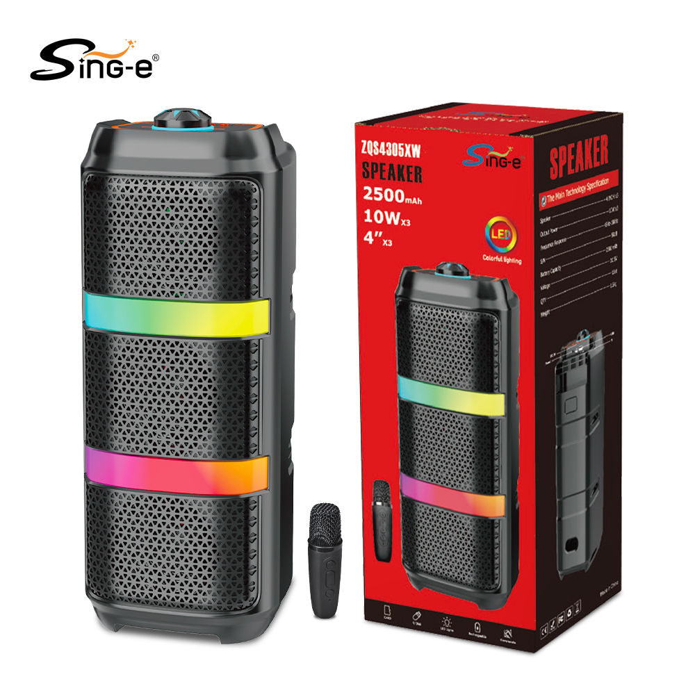 HAUT-PARLAUR BLUETOOTH Sing-e ZQS4305XW