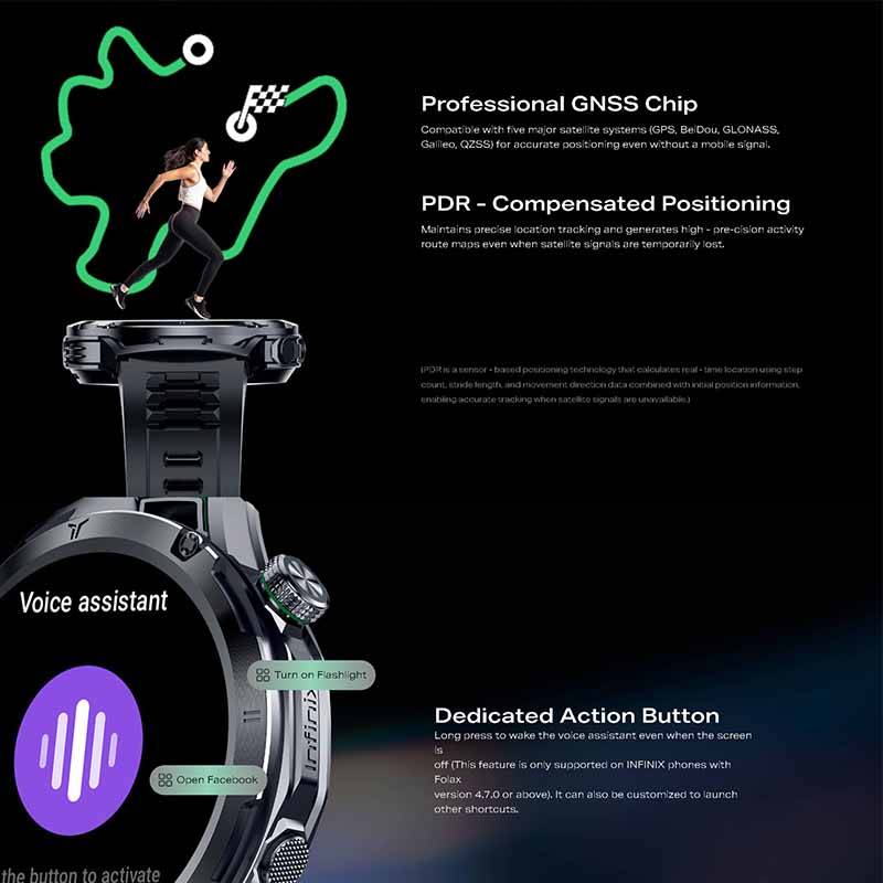 Montre Connectée Infinix GT Watch 5 Pro XW5GT – Image 3