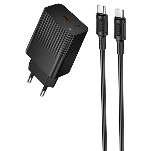 CHARGER SET BOROFONE BAS75A 30W USB-C vers USB-C – Image 2